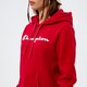Moteriškas džemperis CHAMPION DŽEMPERIS SU GOBTUVU HOODED SWEATSHIRT 113207rs061 spalva tamsiai raudona