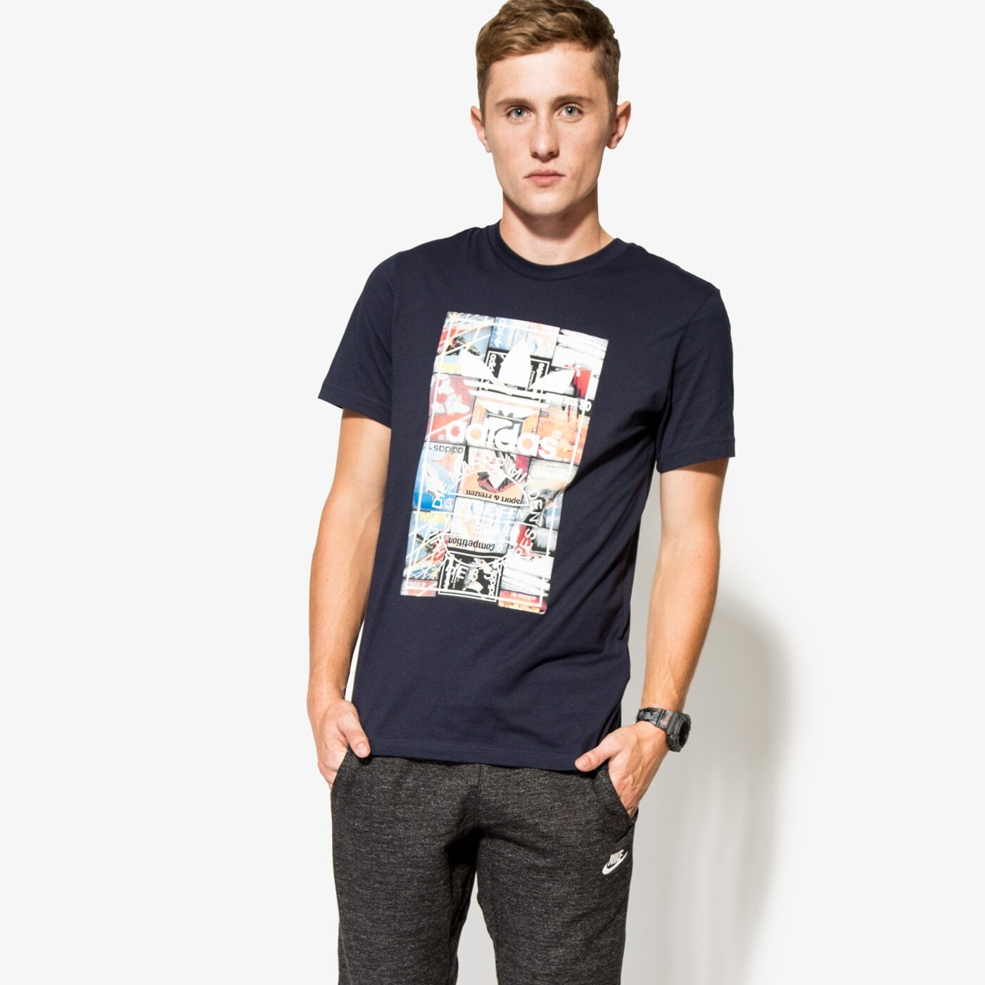 ADIDAS MARŠKINĖLIAI BTS TEE AY7817 TAMSIAI MĖLYNA 29,95 EUR