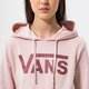 Moteriškas džemperis VANS DŽEMPERIS SU GOBTUVU WM CLASSIC V II HOODIE vn0a53ovyrr1 spalva rožinė