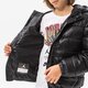 Vaikiškos rudeninės striukės JORDAN STRIUKĖ  ŽIEMINĖ JDB HOOD HIT JACKET GIRL 95a631-023 spalva juoda