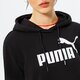 Moteriška PUMA SUKNELĖ ESS LOGO HOODED TRENINGASS FL 671988 01 spalva juoda
