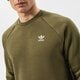 Vyriškas džemperis ADIDAS DŽEMPERIS ESSENTIAL CREW h65674 spalva rusvai žalsva