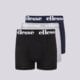 Vyriškas apatinis trikotažas ELLESSE BOKSIKĖS HALI 3PK BOXERS BLK/GREY/NAVY shay0614080 spalva daugiaspalvė