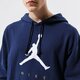 Vyriškas džemperis JORDAN DŽEMPERIS SU GOBTUVU   M J JMPMN FLC PO HOODIE da7192-410 spalva tamsiai mėlyna