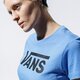 Moteriški marškinėliai VANS MARŠKINĖLIAI FLYING V CREW TEE vn0a3up4ult1 spalva mėlyna