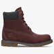 TIMBERLAND PREMIUM 6 INCH BOOT - W  a18nj spalva tamsiai raudona