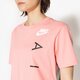 Moteriški marškinėliai NIKE MARŠKINĖLIAI SS NSW MARŠKINĖLIAI AIR 856867808 spalva rožinė