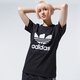 Moteriški marškinėliai ADIDAS MARŠKINĖLIAI TREFOIL TEE #gn2896 spalva juoda