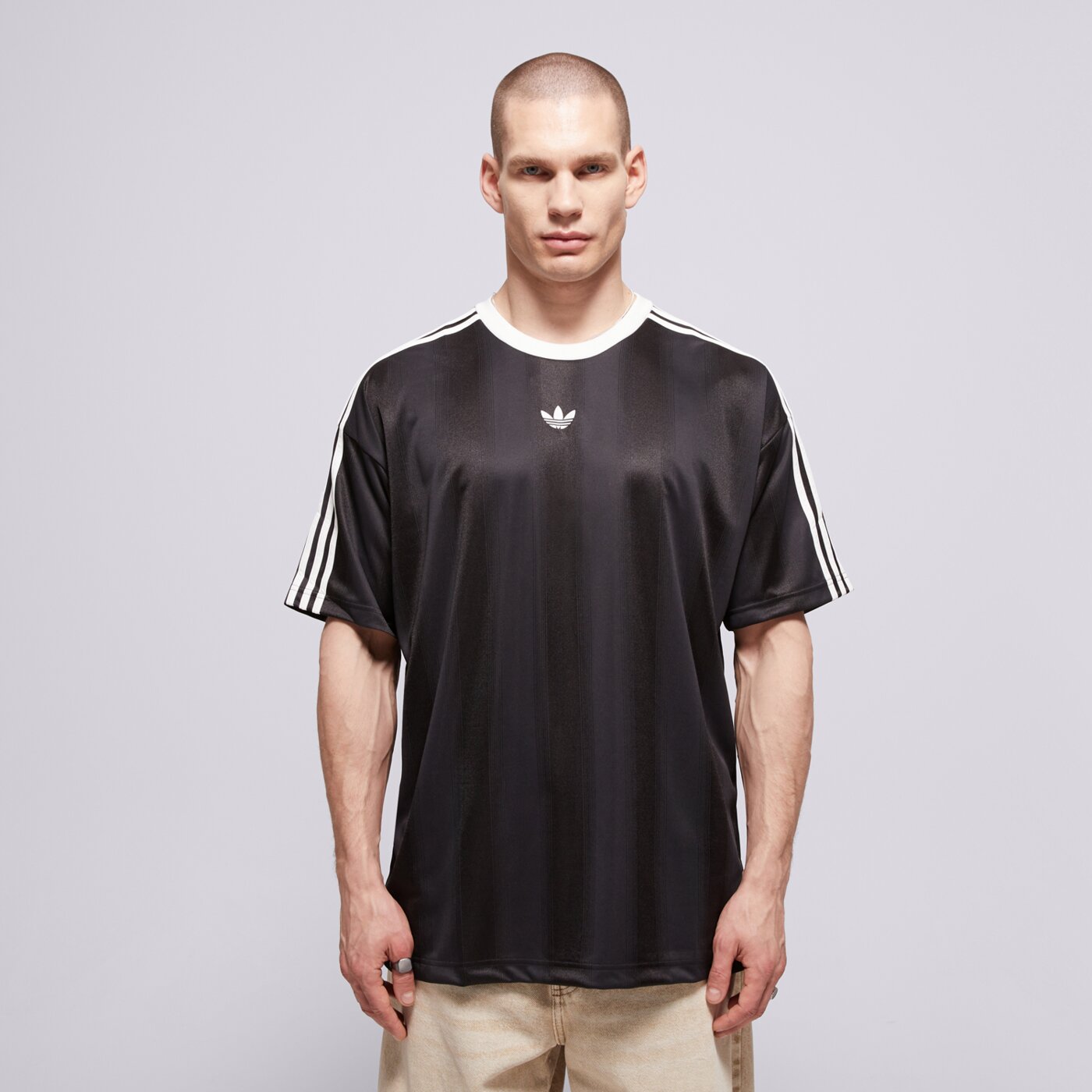 akijude ADIDAS MARŠKINĖLIAI JACQUARD JERSEY KD5830 JUODA 29,00 EUR
