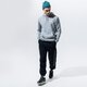Vyriškas džemperis ADIDAS DŽEMPERIS SU GOBTUVU ESSENTIAL HOODY fm9958 spalva pilka