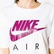 Moteriški marškinėliai NIKE MARŠKINĖLIAI SS W NSW MARŠKINĖLIAI SS AIR BF 875576103 spalva balta
