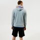 Vyriškas džemperis CHAMPION DŽEMPERIS SU GOBTUVU HOODED SWEATSHIRT 214986em006 spalva pilka