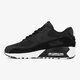 Vaikiški kedai NIKE AIR MAX 90 MESH BG 833418-017 spalva juoda