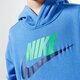 Vaikiškas džemperis NIKE DŽEMPERIS SU GOBTUVU SPORTSWEAR CLUB FLEECE cj7861-402 spalva mėlyna