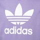 Vaikiškas džemperis ADIDAS DŽEMPERIS SU GOBTUVU TREFOIL HOODIE GIRL ib9983 spalva violetinė