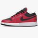 Vaikiški kedai AIR JORDAN 1 LOW  553560-605 spalva raudona