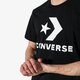 Vyriški marškinėliai CONVERSE MARŠKINĖLIAI SS STAR CHEVRON TEE 10007888-a01 spalva juoda