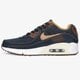 Vaikiški kedai NIKE AIR MAX 90 SE dc7774-400 spalva tamsiai mėlyna