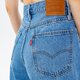Moteriškos kelnės LEVI'S KELNĖS XL FLOOD a4020-0003 spalva tamsiai mėlyna
