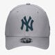 Vyriška kepurė su snapeliu NEW ERA KEPURĖ ESSENTIAL 9FIFTY STRETCH NYY GREY NEW YORK YA 12285381 spalva pilka