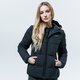 Moteriška žieminė striukė CHAMPION STRIUKĖ HOODED POLYFILLED JACKET REGULAR 113424kk001 spalva juoda