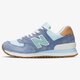 NEW BALANCE WL574BCC wl574bcc spalva mėlyna