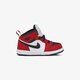 Vaikiški kedai AIR JORDAN 1 MID (TD)  640735-069 spalva raudona