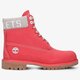 TIMBERLAND PREMIUM 6 INCH BOOT NBA HOUSTON ROCKETS tb0a249el611 spalva raudona