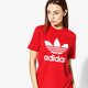 Moteriški marškinėliai ADIDAS MARŠKINĖLIAI TREFOIL TEE ADICOLOR dh3172 spalva raudona