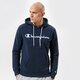 Vyriškas džemperis CHAMPION DŽEMPERIS SU GOBTUVU HOODED SWEATSHIRT 214138bs501 spalva tamsiai mėlyna