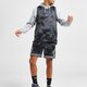 Vyriška rudeninė striukė JORDAN MARŠKINĖLIAI JDAN TIE DYE JERSEY BLACK TEE dz0565-022 spalva juoda