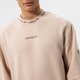 Vyriškas džemperis ADIDAS DŽEMPERIS TREFOIL LINEAR LABEL SWEATSHIRT hm2666 spalva rusvai gelsva