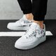 Vyriški kedai NIKE AIR FORCE 1 '07 LV8 823511009 spalva pilka