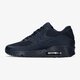 Vaikiški kedai NIKE AIR MAX 90 MESH (GS)  833418401 spalva tamsiai mėlyna