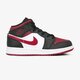Vaikiški kedai AIR JORDAN 1 MID  554725-066 spalva raudona