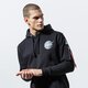 Vyriškas džemperis ALPHA INDUSTRIES DŽEMPERIS Z   KAPTUREM SPACE SHUTTLE HOODY 178317-03 spalva juoda