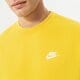 Vyriškas džemperis NIKE DŽEMPERIS SPORTSWEAR CLUB FLEECE bv2662-709 spalva geltona