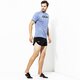 Vyriški marškinėliai UNDER ARMOUR MARŠKINĖLIAI SS RUN FRONT GRAPHIC SS 1316844-574 spalva mėlyna