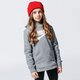 Vaikiškas džemperis NIKE DŽEMPERIS SU GOBTUVU G NSW PE PULLOVER bv2717-091 spalva pilka