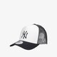 Vyriška kepurė su snapeliu NEW ERA KEPURĖ TEAM BLOCK TRUCKER NYY NEW YORK YANKEES 12380796 spalva balta