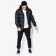 Vyriška žieminė striukė ADIDAS STRIUKĖ HOODED JKT br4785 spalva juoda