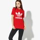 Moteriški marškinėliai ADIDAS MARŠKINĖLIAI TREFOIL TEE ADICOLOR dh3172 spalva raudona