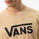 Vyriški marškinėliai VANS MARŠKINĖLIAI VANS CLASSIC vn000gggy971 spalva rusvai gelsva