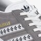 Vyriški kedai ADIDAS GAZELLE  fu9663 spalva pilka