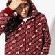 Vyriškas džemperis ADIDAS DŽEMPERIS MONOGRAM FZ dh4783 spalva tamsiai raudona
