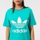 Moteriški marškinėliai ADIDAS MARŠKINĖLIAI TREFOIL TEE he6869 spalva žalia