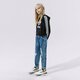 Vaikiškas džemperis ADIDAS DŽEMPERIS SU GOBTUVU CROPPED HOODIE GIRL h32337 spalva juoda