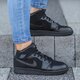 Vaikiški kedai AIR JORDAN 1 MID BG 554725-050 spalva juoda