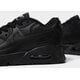 Vaikiški kedai NIKE AIR MAX 90 LEATHER  cd6867-001 spalva juoda