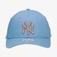 Moteriška kepurė su snapeliu NEW ERA KEPURĖ WMNS MET LOGO 940 NYY SKY NEW YORK YANKEES SK 60240622 spalva mėlyna